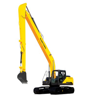 SUMITOMO SH210LC-6LR UZUN ERİŞİM PALETLİ HİDROLİK EKSKAVATÖR