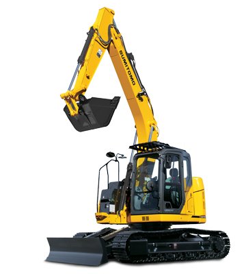 SUMITOMO SH145X-6 SIFIR KUYRUK PALETLİ HİDROLİK EKSKAVATÖR