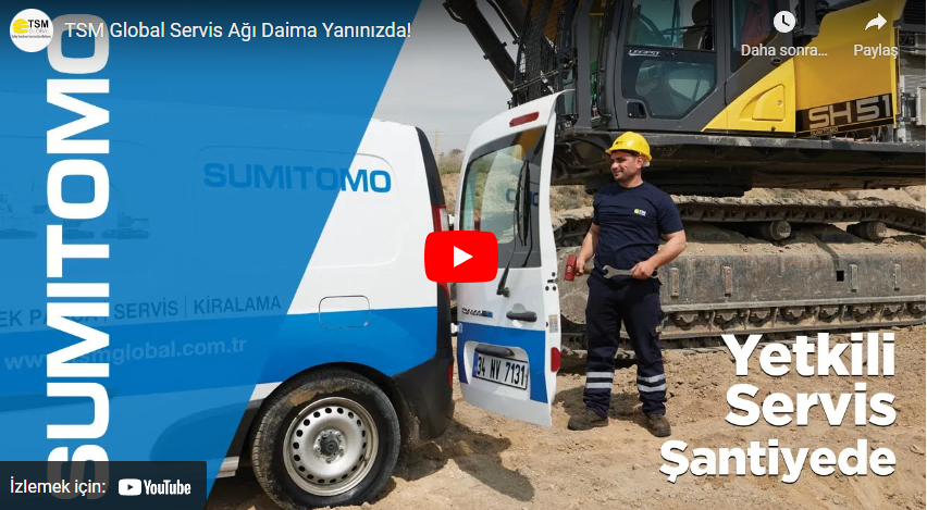 TSM Global Servis Ağı Daima Yanınızda!