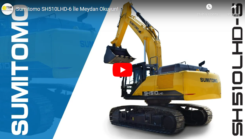 Sumitomo SH510LHD-6 İle Meydan Okuyun!